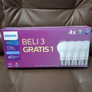 Paket LED Bulb MyCare 10 Watt E27 Cool Daylight Philips