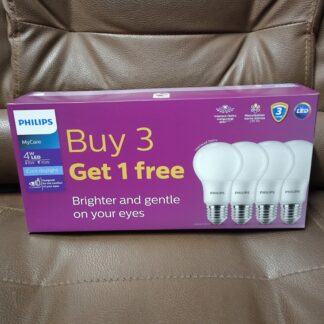 Paket LED Bulb MyCare 4 Watt E27 Cool Daylight Philips