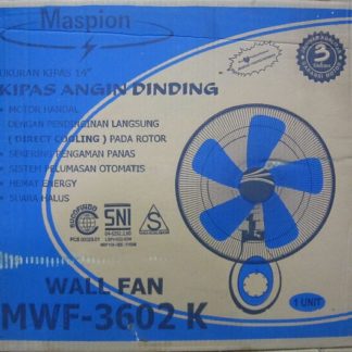 Kipas Angin Wall Fan 14 inch sayap 5 MWF-3602K Maspion