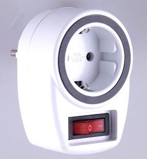 Over steker dengan saklar lampu LY-932 Loyal