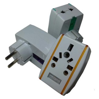 Steker T lampu / Steker T dengan saklar LY-909 Loyal