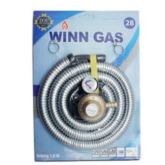 Regulator gas + Selang gas Winn gas