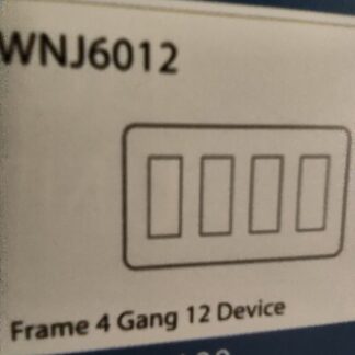 Frame 4 Gang 12 Device Full Color (WNJ - 6012) Panasonic