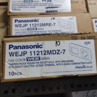 Stop Kontak CP dan Frame 2 Gang Metallic (WEJP 11212-7 MAE MYZ MYX MRE MDZ)