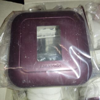 Cover Frame Single/Engkel Metalic wine red (WEJ-78019 MRE) Panasonic