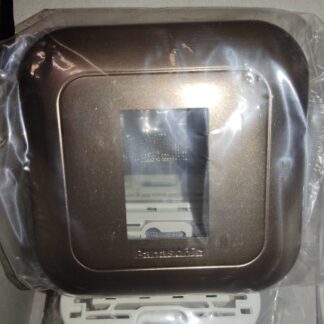 Cover Frame Single/Engkel Metalic dark brown (WEJ-78019 MAE) Panasonic